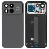 TAPA TRASERA PARA XIAOMI POCO F8 ULTRA (25102PCBEG) NEGRO ORIGINAL