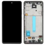 PANTALLA TACTIL + DISPLAY AMOLED DISPLAY COMPLETO + MARCO PARA SAMSUNG GALAXY A52 A525F / A52 5G A526B NEGRO OEM