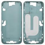 MARCO CENTRAL A PARA APPLE IPHONE 16 PLUS 6.7 VERDE OEM (SIN BOTÓN DE CÁMARA + CABLE)