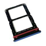 BANDEJA DE TARJETA SIM DUAL PARA MOTOROLA MOTO G57 POWER (XT2537-5) AZUL
