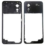 MARCO CENTRAL B PARA OPPO A38 (CPH2579) / A18 (CPH2591) NEGRO ORIGINAL