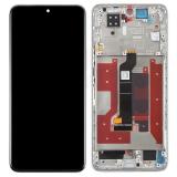 PANTALLA TACTIL + DISPLAY OLED DISPLAY COMPLETO + MARCO PARA HONOR 200 5G (ELI-NX9 ELI-AN00) BLANCO ORIGINAL