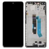 PANTALLA TACTIL + DISPLAY AMOLED DISPLAY COMPLETO + MARCO PARA XIAOMI REDMI NOTE 14 PRO 4G (24116RACCG) VIOLETA ORIGINAL (SERVICE PACK)