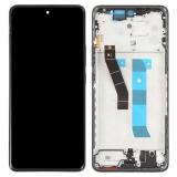 PANTALLA TACTIL + DISPLAY AMOLED DISPLAY COMPLETO + MARCO PARA XIAOMI REDMI NOTE 15 4G (2510DRA23E 2510DRA23G) NEGRO ORIGINAL (SERVICE PACK)