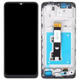 PANTALLA TACTIL + DISPLAY LCD DISPLAY COMPLETO CON MARCO PARA MOTOROLA MOTO E22 (XT2239) NEGRO ORIGINAL
