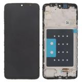 PANTALLA TACTIL + DISPLAY OLED DISPLAY COMPLETO + MARCO PARA SAMSUNG GALAXY A16 5G A166P NEGRO OEM