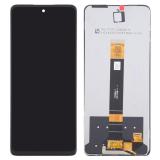 PANTALLA TACTIL + DISPLAY LCD DISPLAY COMPLETO SIN MARCO PARA TCL 50 NXTPAPER 5G (T702D) / TCL 50 PRO NXTPAPER 5G (T803E T803D) NEGRO ORIGINAL (ESCARCHADO)