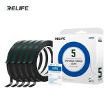 RELIFE HX1 CINTA ADHESIVA DE DOBLE CARA PARA SELLADO Y AMORTIGUACIÓN DE TELÉFONOS MÓVILES 5MM PARA REPARAR EL DESPEGUE DEL BORDE DE LA PANTALLA FUGAS DE LUZ EN EL MARCO SELLADO DE PANTALLAS CURVAS Y OTRAS REPARACIONES