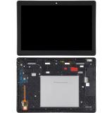 PANTALLA TACTIL + DISPLAY LCD COMPLETO + MARCO PARA LENOVO TAB M10 TB-X505L TB-X505F NEGRO ORIGINAL