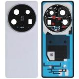 TAPA TRASERA PARA XIAOMI 14 ULTRA (24031PN0DC 24030PN60G) BLANCO ORIGINAL