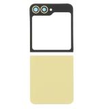SET 2 PIEZAS TAPA TRASERA PARA SAMSUNG GALAXY Z FLIP6 5G F741B AMARILLO