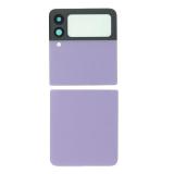 SET 2 PIEZAS TAPA TRASERA PARA SAMSUNG GALAXY Z FLIP 3 5G F711B VIOLETA