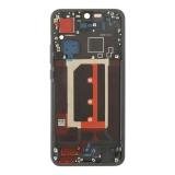 MARCO CENTRAL A PARA OPPO RENO13 PRO 5G (CPH2697 PKK110) GRIS / NEGRO ORIGINAL