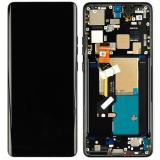 PANTALLA TACTIL + DISPLAY AMOLED DISPLAY COMPLETO + MARCO PARA MOTOROLA EDGE 50 PRO (XT2403-2) NEGRO ORIGINAL (SERVICE PACK 5D68C24319)