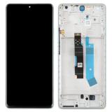 PANTALLA TACTIL + DISPLAY AMOLED DISPLAY COMPLETO + MARCO PARA XIAOMI REDMI NOTE 14 PRO 4G (24116RACCG) AZUL ORIGINAL (SERVICE PACK)
