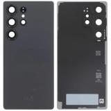 TAPA TRASERA PARA SAMSUNG GALAXY S25 ULTRA S938B NEGRO ORIGINAL