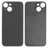 TAPA TRASERA DE CRISTAL (BIG HOLE) PARA APPLE IPHONE 15 6.1 NEGRO