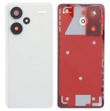 TAPA TRASERA PARA XIAOMI REDMI NOTE 13 PRO+ 5G (23090RA98C 23090RA98G 23090RA98I) BLANCO ORIGINAL