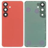 TAPA TRASERA PARA SAMSUNG GALAXY S25 5G S931B ROJO CORAL