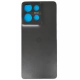 TAPA TRASERA PARA MOTOROLA MOTO G75 5G (XT2437-2) GRIS / NEGRO ORIGINAL