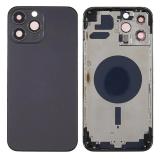 TAPA TRASERA PARA APPLE IPHONE 13 PRO MAX 6.7 NEGRO OEM