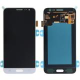 PANTALLA TACTIL + DISPLAY LCD DISPLAY COMPLETO SIN MARCO PARA SAMSUNG GALAXY J3 2016 J320F BLANCO  ORIGINAL (SERVICE PACK)