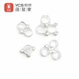 YCS REPARAR CASA 4 EN 1 CÁMARA CUBIERTA DE DIAMANTE PARA IPHONE 6 / 7 / 8 / X / 11 / 12 / 13 / 14 / 15 / 16 / 17 SERIE