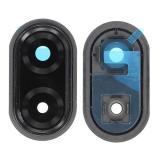 EMBELLECEDOR DE CAMARA PARA SAMSUNG GALAXY A07 A075B NEGRO