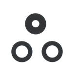 SET 3 PIEZAS PANTALLA DE CRISTAL DE CAMARA PARA SAMSUNG GALAXY A16 5G A166P