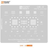 AMAOE PLANTILLA METALICA DE CHIP IC PARA SAM-16 SAMSUNG GALAXY A53 5G A536B