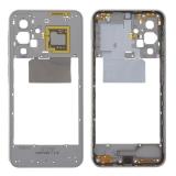 MARCO CENTRAL B PARA SAMSUNG GALAXY A17 4G A175F GRIS ORIGINAL