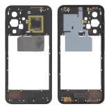 MARCO CENTRAL B PARA SAMSUNG GALAXY A17 4G A175F NEGRO ORIGINAL