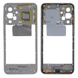 MARCO CENTRAL B PARA SAMSUNG GALAXY A17 5G A176B GRIS ORIGINAL