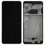 DISPLAY LCD + PANTALLA TACTIL DISPLAY COMPLETO + MARCO PARA SAMSUNG GALAXY A32 4G A325F / A325M NEGRO ORIGINAL (SERVICE PACK) (ENSAMBLADO)