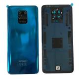 TAPA TRASERA PARA XIAOMI REDMI NOTE 9S AURORA AZUL ORIGINAL