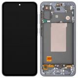 PANTALLA TACTIL + DISPLAY OLED DISPLAY COMPLETO + MARCO PARA SAMSUNG GALAXY A56 5G A566B NEGRO OEM