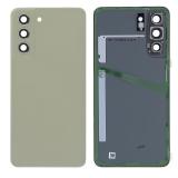 TAPA TRASERA PARA SAMSUNG GALAXY S21 FE 5G G990B VERDE ORIGINAL