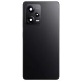 TAPA TRASERA PARA XIAOMI REDMI NOTE 12 PRO 5G (22101316C 22101316I) NEGRO ORIGINAL
