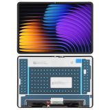 PANTALLA TACTIL + DISPLAY LCD DISPLAY COMPLETO SIN MARCO PARA XIAOMI PAD 7 (2410CRP4CG) / MI PAD 7 PRO (24091RPADG) NEGRO ORIGINAL