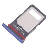BANDEJA DE TARJETA SIM DUAL PARA MOTOROLA EDGE 60 PRO (XT2507-1) AZUL