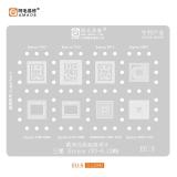 AMAOE EU-5 PLANTILLA METALICA DE CHIP IC PARA SAMSUNG EXYNOS 1080 / 2100 / 9815 / 9609 / 1080 RAM / 2100 RAM / 3830 XGO / 8895-1703