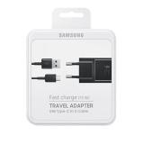 CABLE DATOS FAST CHARGE TYPE-C 15W NEGRO EP-TA20EBE ORIGINAL PARA SAMSUNG