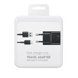 CABLE DATOS FAST CHARGE TYPE-C 15W NEGRO EP-TA20EBE ORIGINAL PARA SAMSUNG
