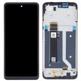 PANTALLA TACTIL + DISPLAY LCD DISPLAY COMPLETO CON MARCO PARA MOTOROLA MOTO G34 5G (XT2363-2) NEGRO ORIGINAL