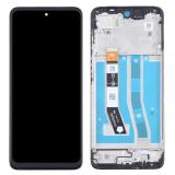 PANTALLA TACTIL + DISPLAY LCD DISPLAY COMPLETO CON MARCO PARA MOTOROLA MOTO G55 5G (XT2435) NEGRO ORIGINAL