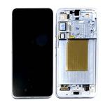 PANTALLA TACTIL + DISPLAY AMOLED DISPLAY COMPLETO + MARCO PARA SAMSUNG GALAXY S25 PLUS / S25+ 5G S936B AZUL HIELO ORIGINAL (SERVICE PACK) (ENSAMBLADO)