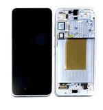 PANTALLA TACTIL + DISPLAY AMOLED DISPLAY COMPLETO + MARCO PARA SAMSUNG GALAXY S25 PLUS / S25+ 5G S936B AZUL HIELO ORIGINAL (SERVICE PACK) (ENSAMBLADO)