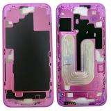 MARCO CENTRAL A PARA APPLE IPHONE 16 PLUS 6.7 ROSA MATERIAL ORIGINAL