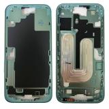MARCO CENTRAL A PARA APPLE IPHONE 16 PLUS 6.7 VERDE MATERIAL ORIGINAL