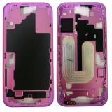 MARCO CENTRAL A PARA APPLE IPHONE 16 6.1 ROSA MATERIAL ORIGINAL